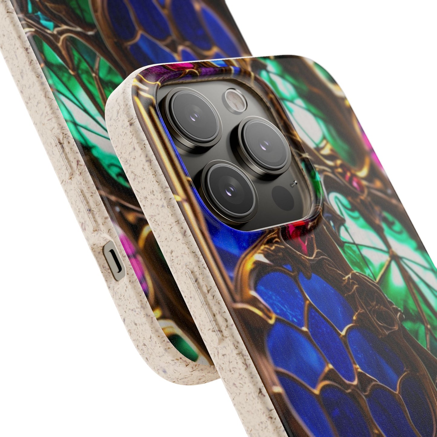 Eco-Friendly Biodegradable Phone Case - Stained Glass