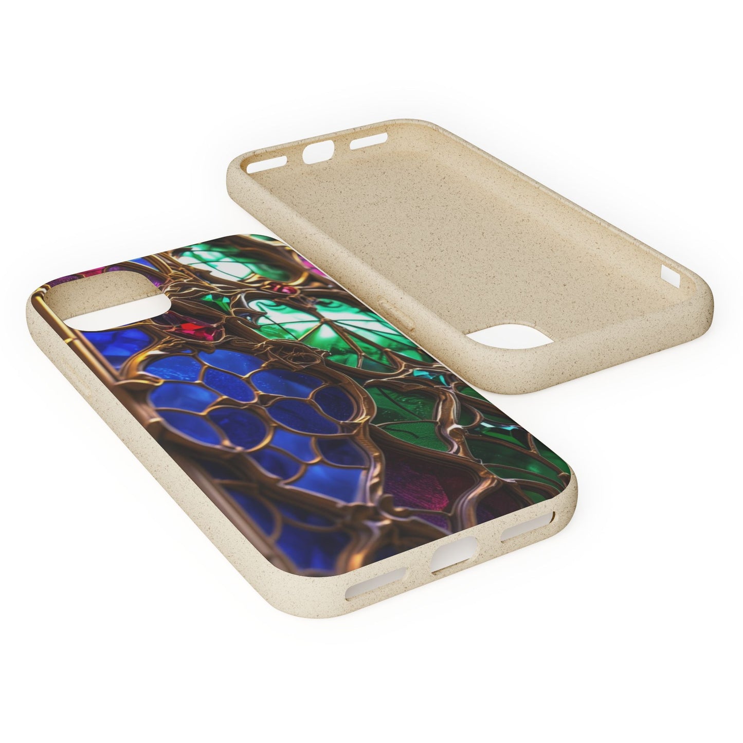 Eco-Friendly Biodegradable Phone Case - Stained Glass
