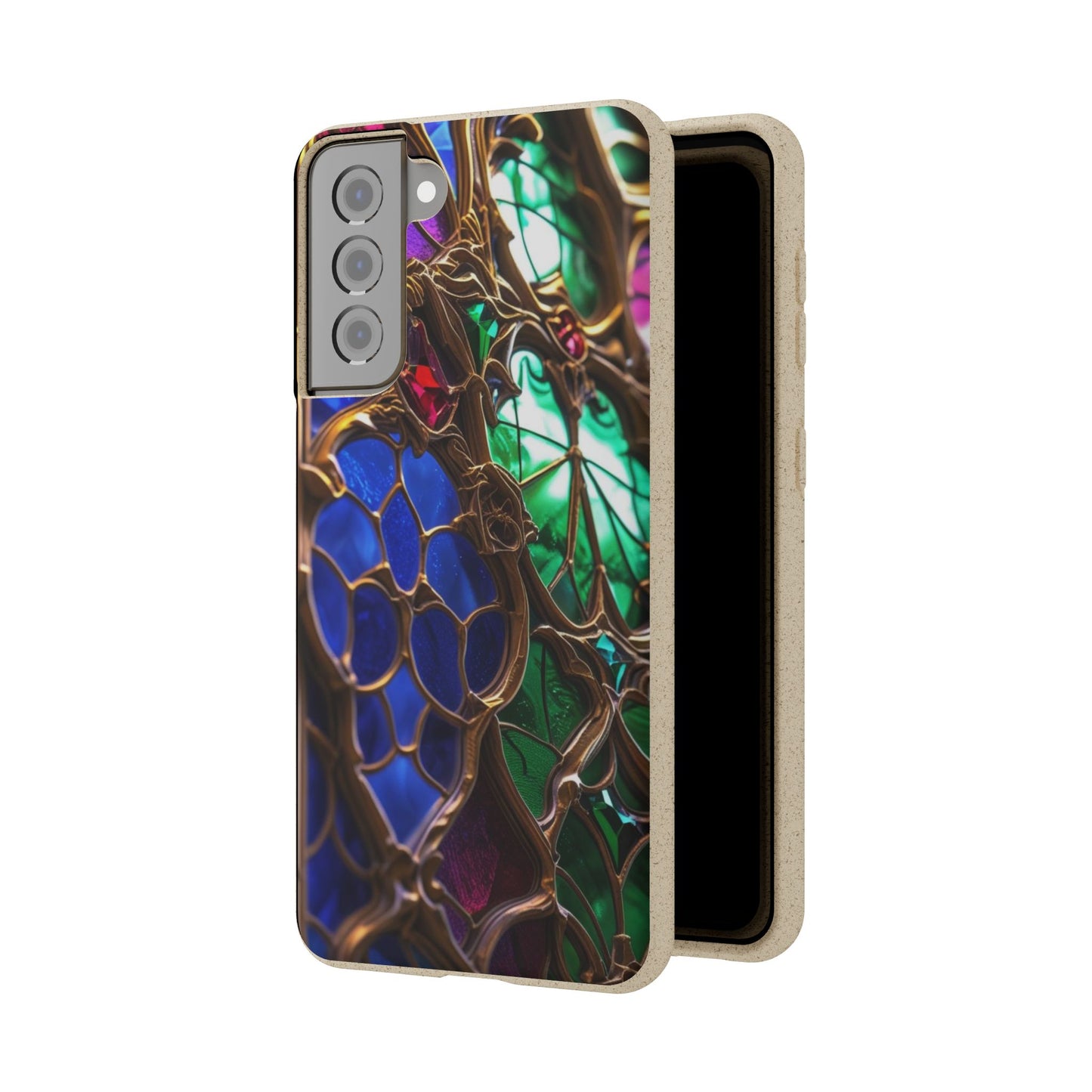 Eco-Friendly Biodegradable Phone Case - Stained Glass