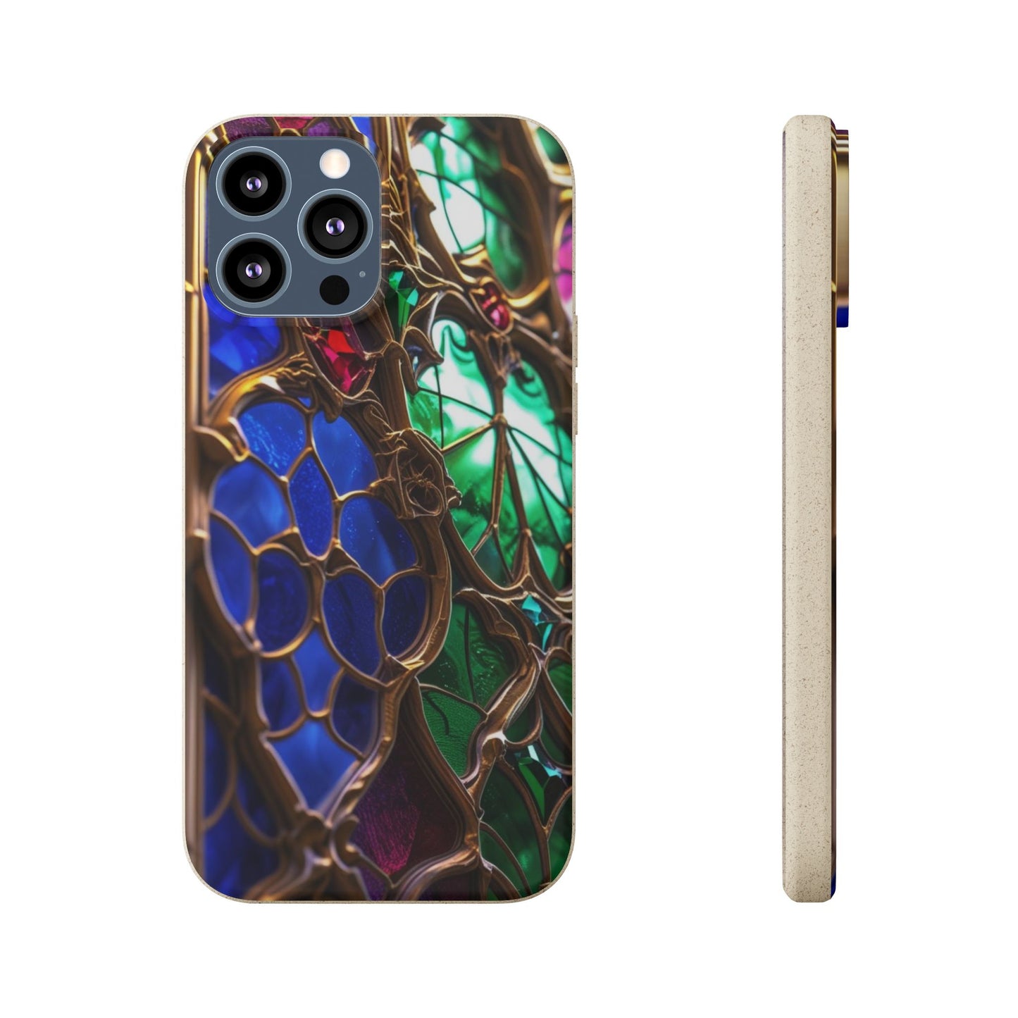 Eco-Friendly Biodegradable Phone Case - Stained Glass