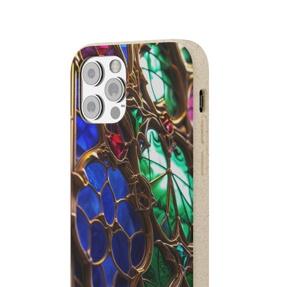 Eco-Friendly Biodegradable Phone Case - Stained Glass