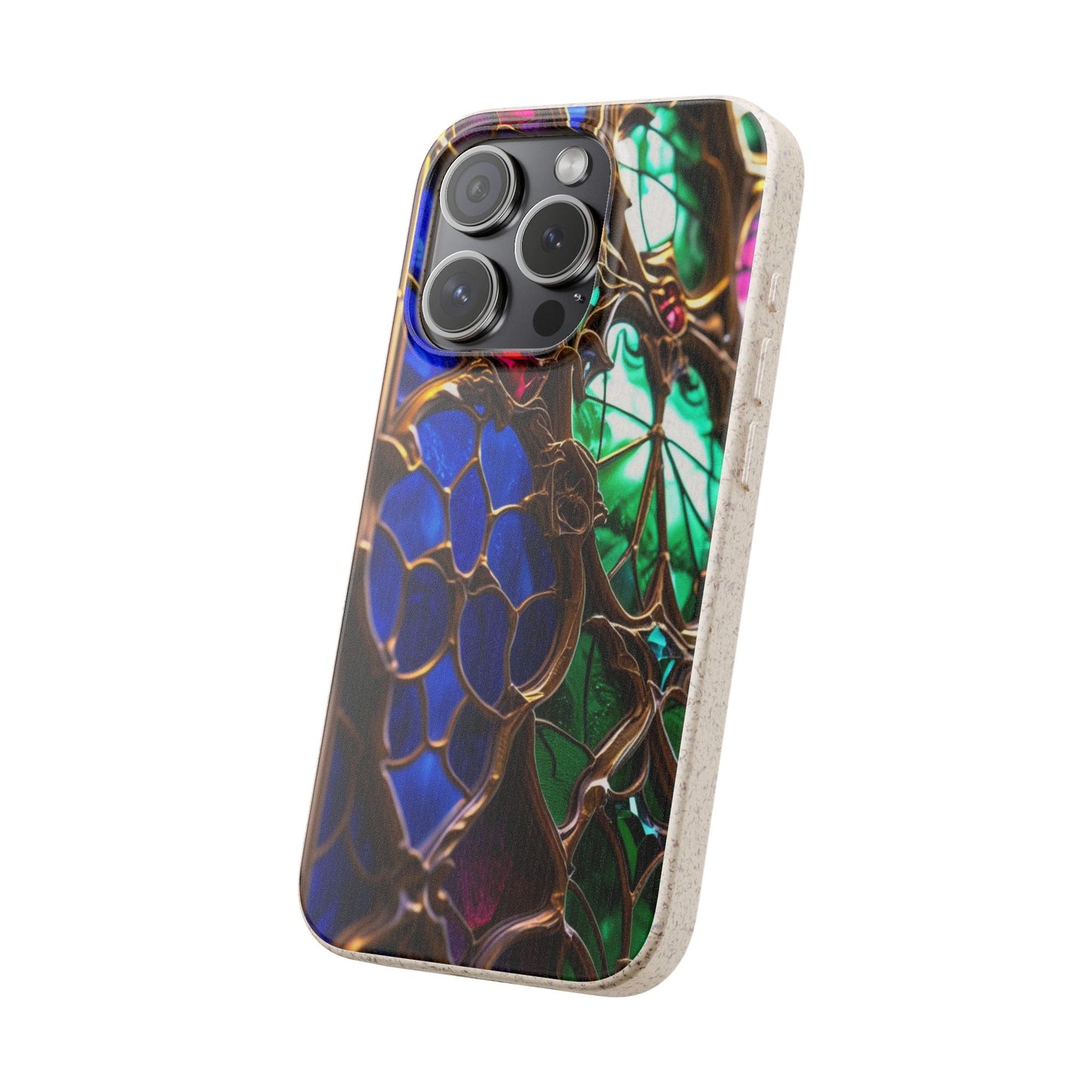 Eco-Friendly Biodegradable Phone Case - Stained Glass