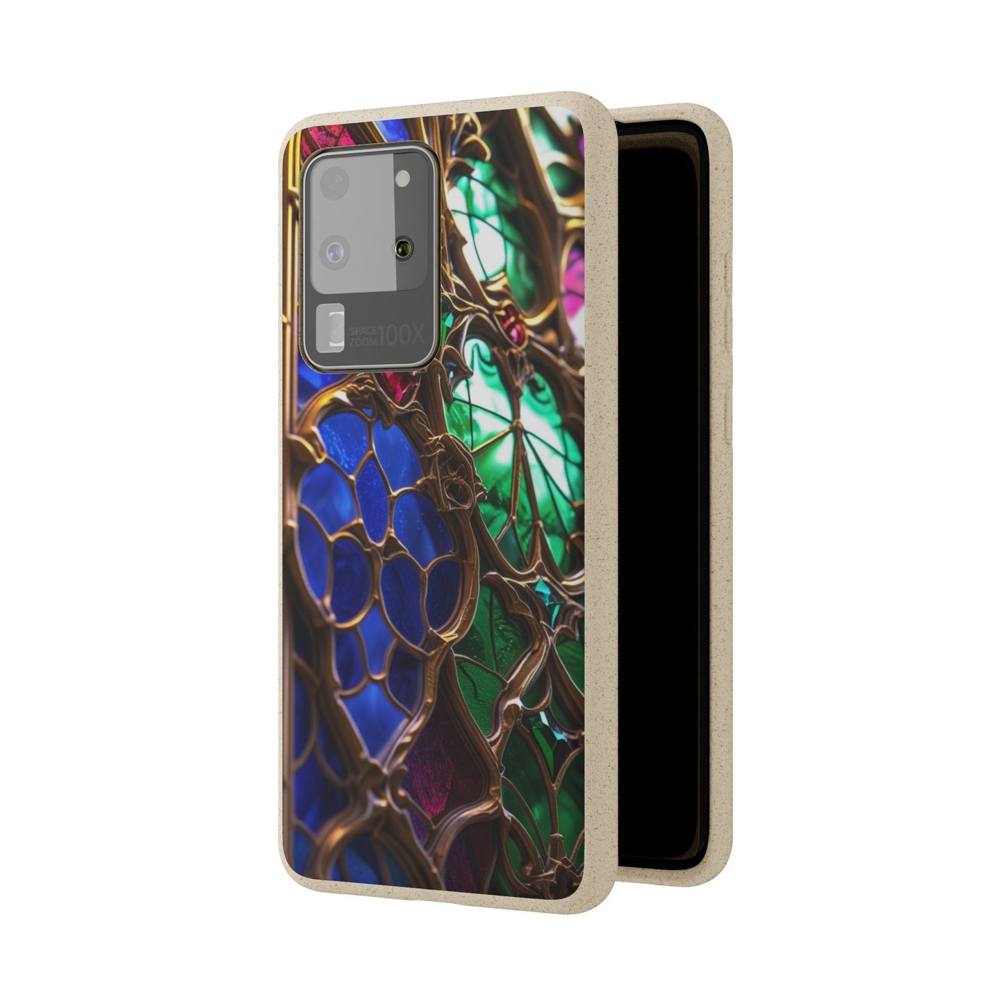 Eco-Friendly Biodegradable Phone Case - Stained Glass