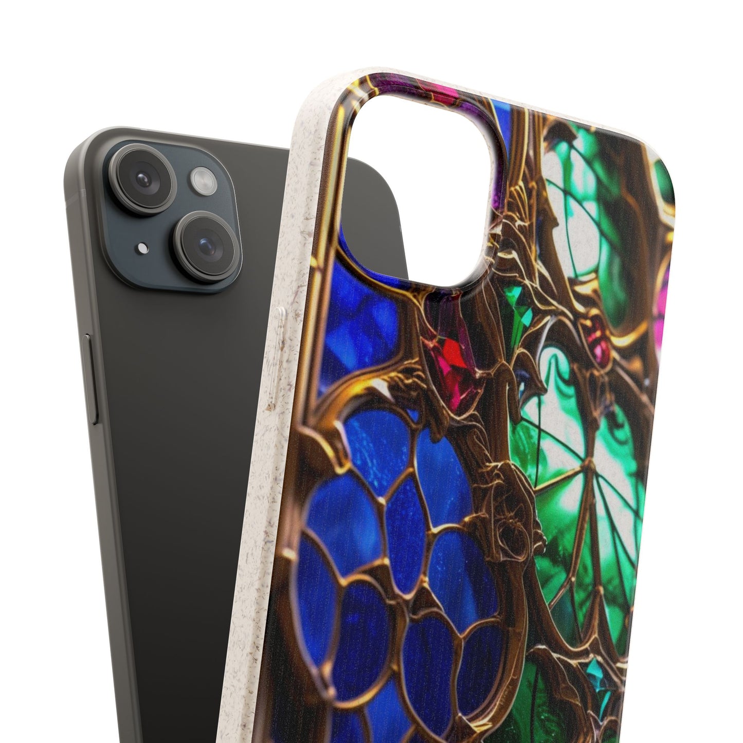 Eco-Friendly Biodegradable Phone Case - Stained Glass