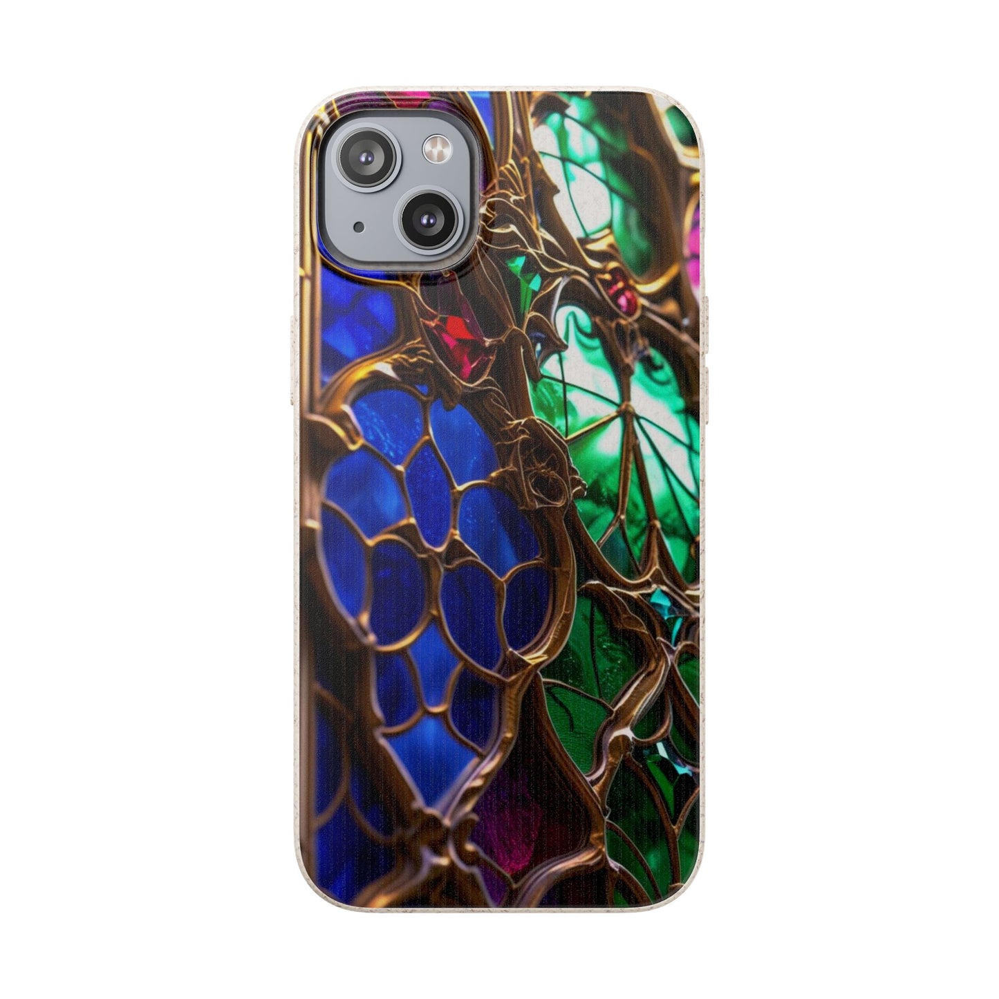Eco-Friendly Biodegradable Phone Case - Stained Glass
