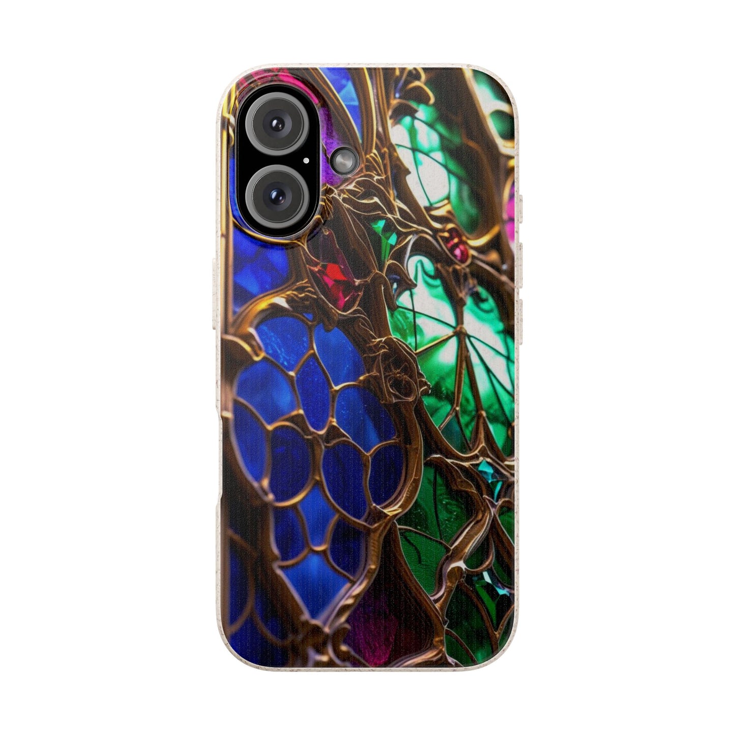 Eco-Friendly Biodegradable Phone Case - Stained Glass