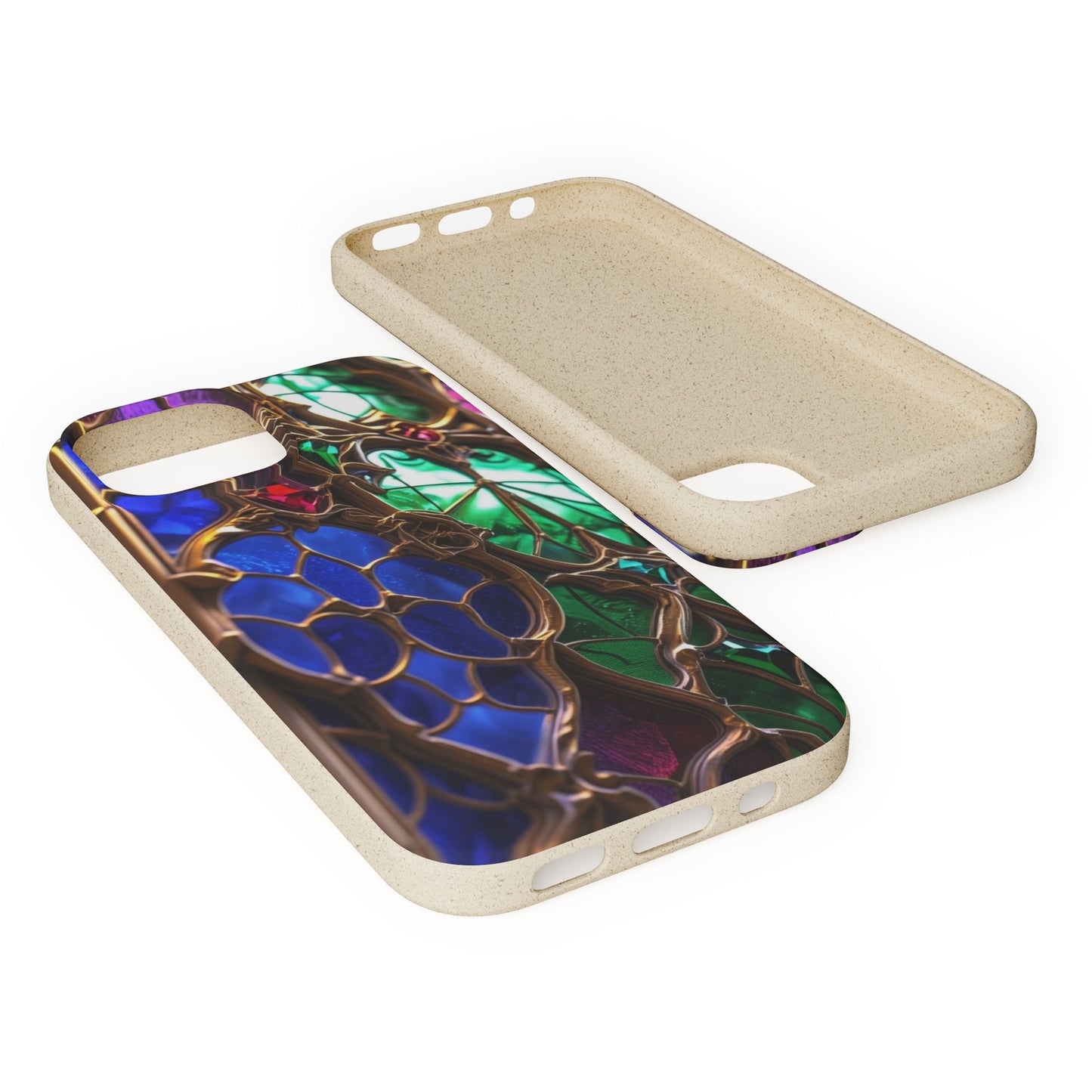 Eco-Friendly Biodegradable Phone Case - Stained Glass