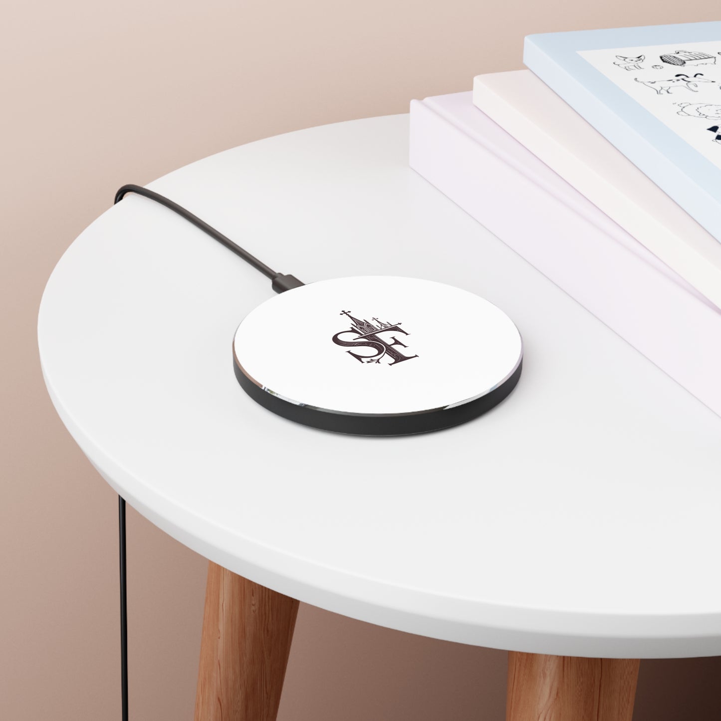 Elegant Wireless Spires and Facts Charger