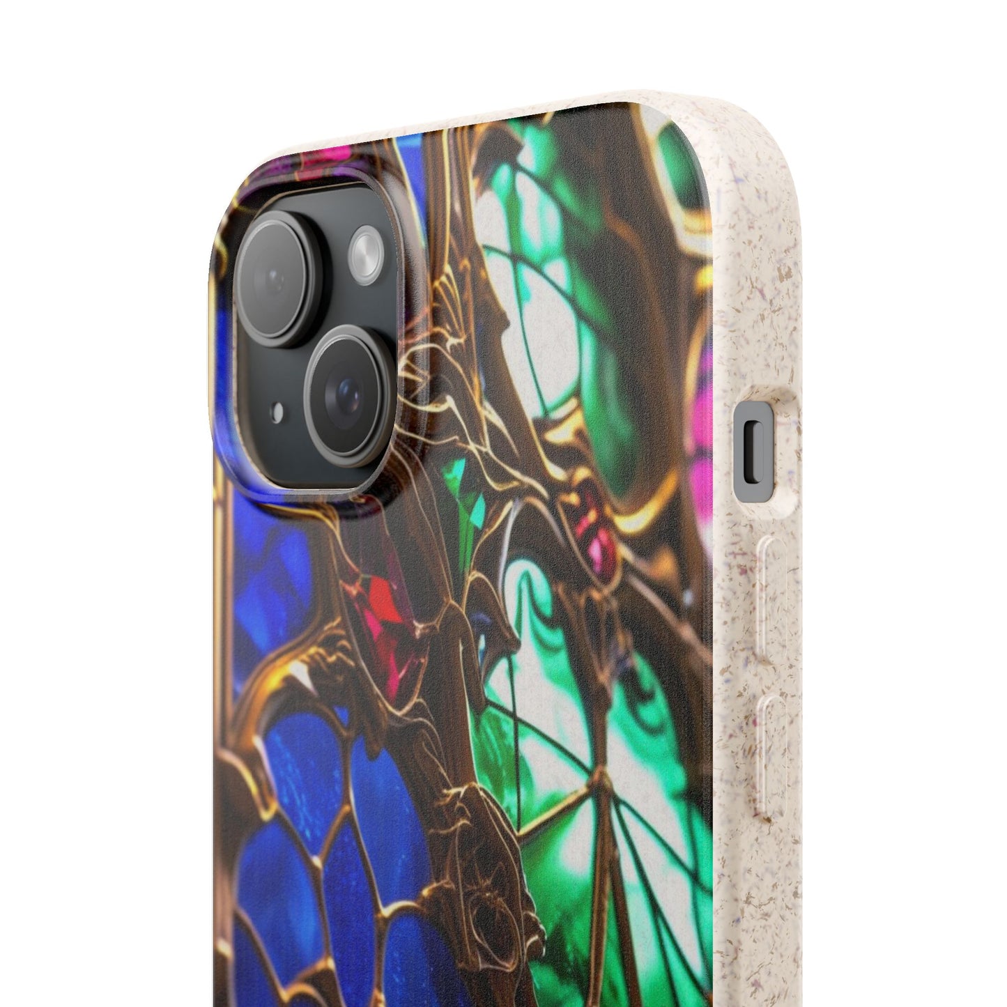 Eco-Friendly Biodegradable Phone Case - Stained Glass