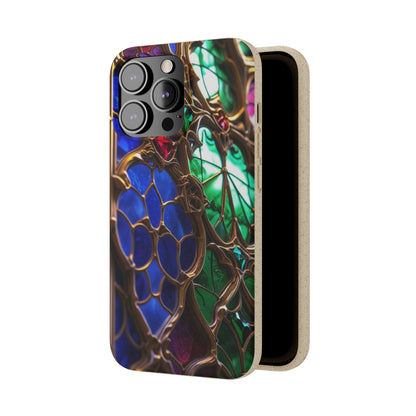 Eco-Friendly Biodegradable Phone Case - Stained Glass