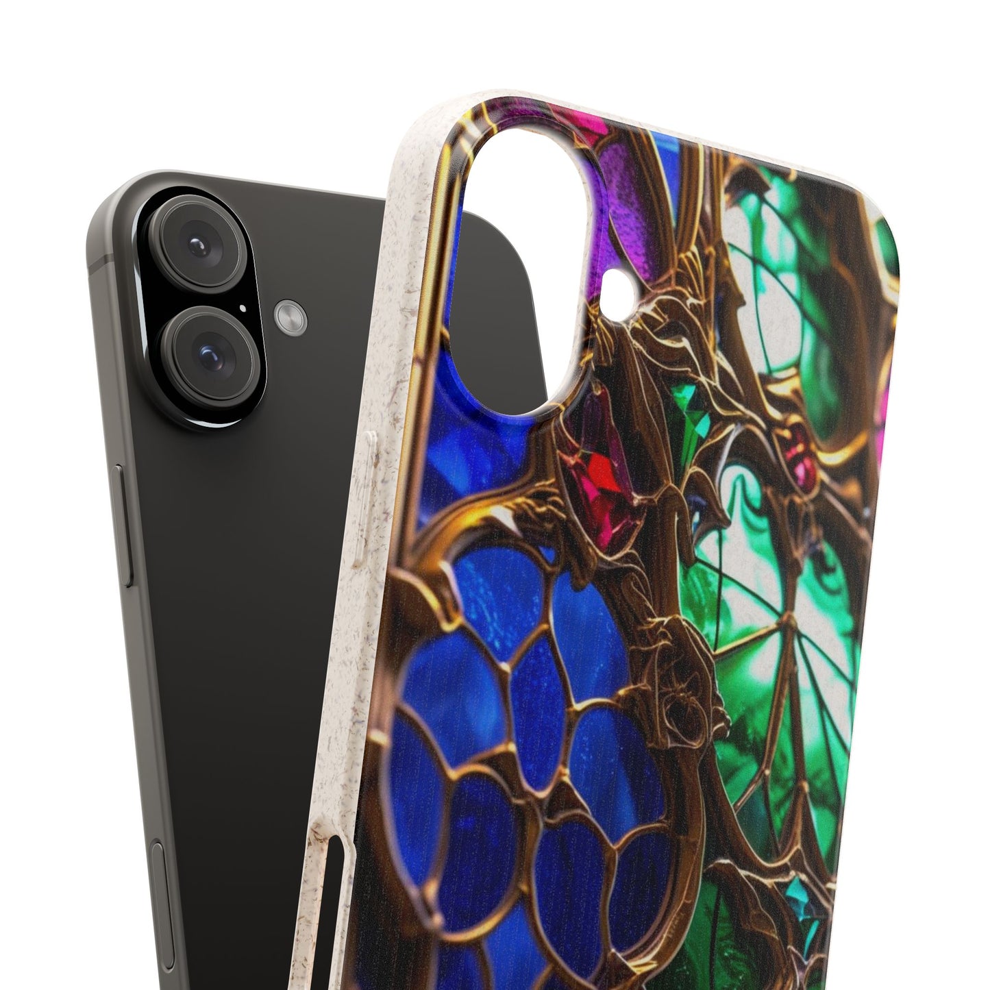 Eco-Friendly Biodegradable Phone Case - Stained Glass