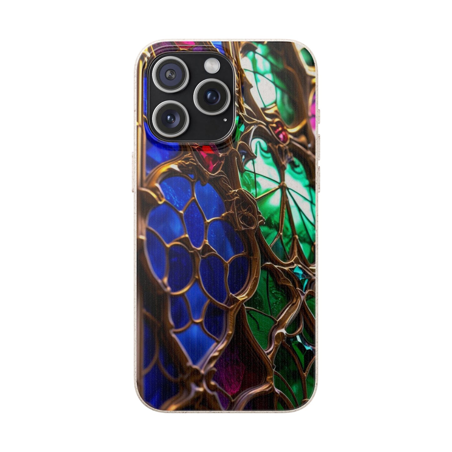 Eco-Friendly Biodegradable Phone Case - Stained Glass