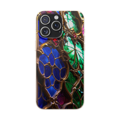 Eco-Friendly Biodegradable Phone Case - Stained Glass