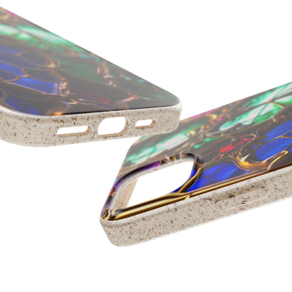 Eco-Friendly Biodegradable Phone Case - Stained Glass