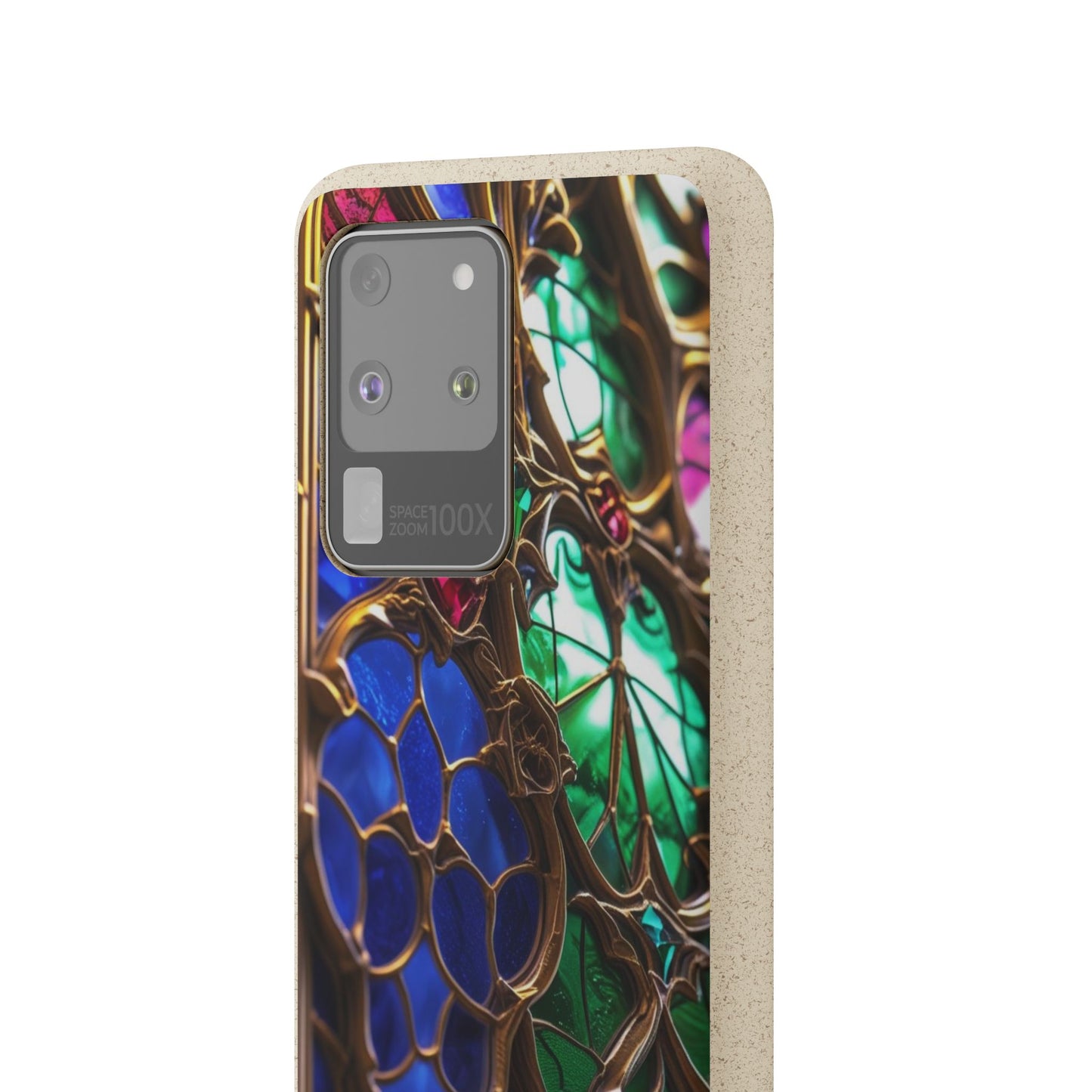 Eco-Friendly Biodegradable Phone Case - Stained Glass