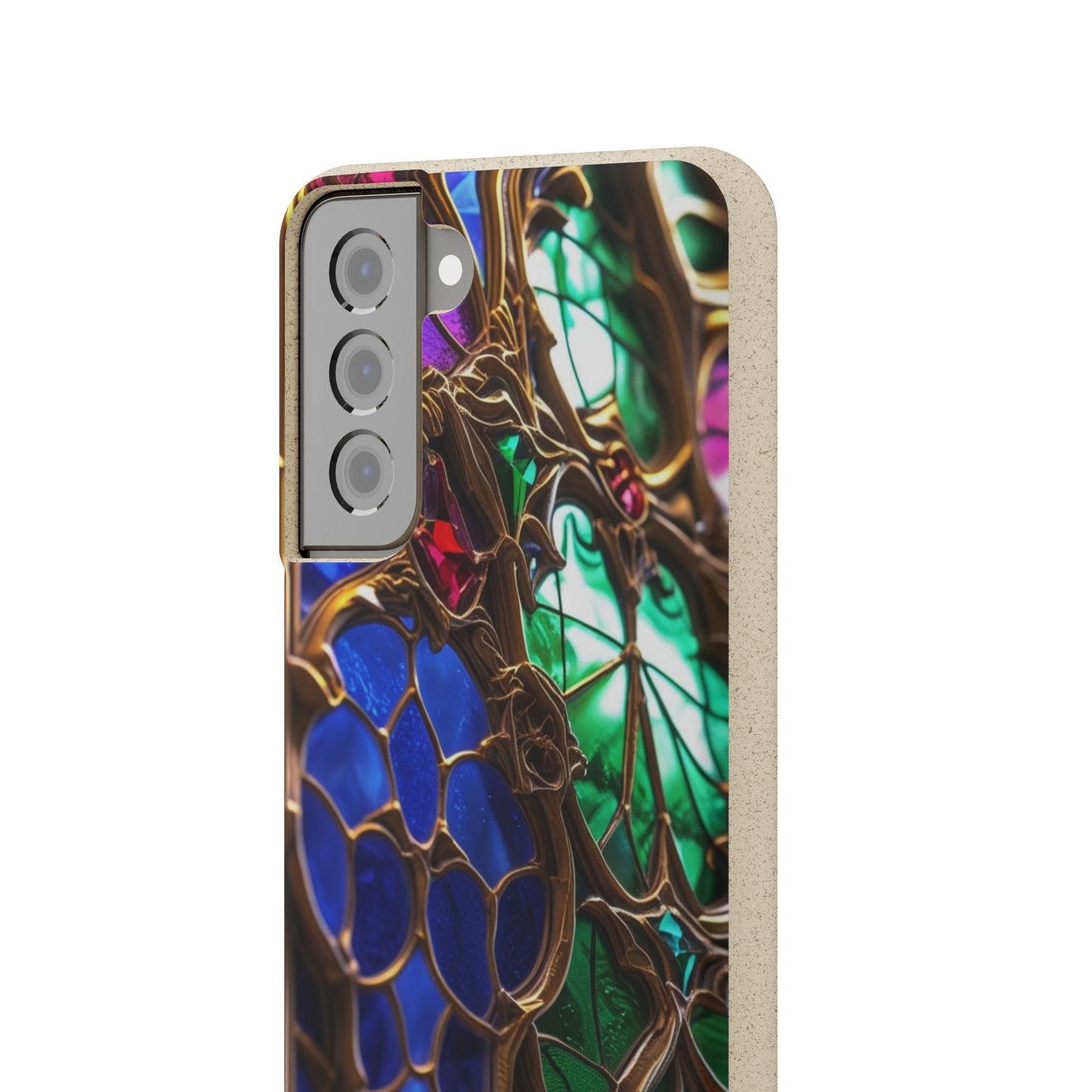 Eco-Friendly Biodegradable Phone Case - Stained Glass