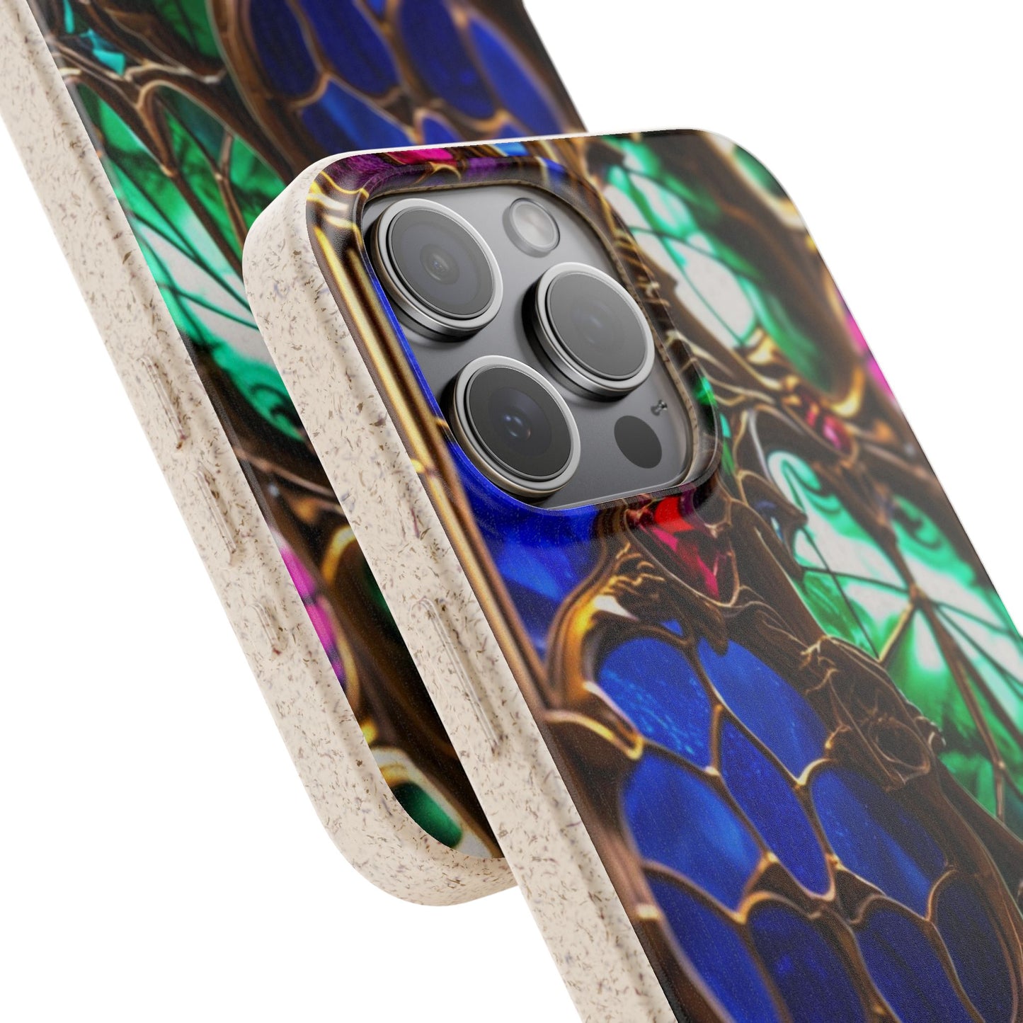 Eco-Friendly Biodegradable Phone Case - Stained Glass