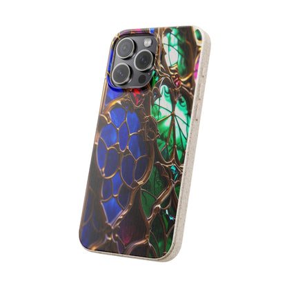 Eco-Friendly Biodegradable Phone Case - Stained Glass