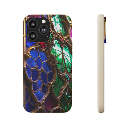 Eco-Friendly Biodegradable Phone Case - Stained Glass