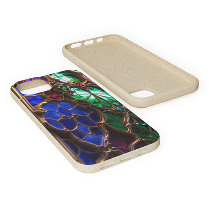 Eco-Friendly Biodegradable Phone Case - Stained Glass