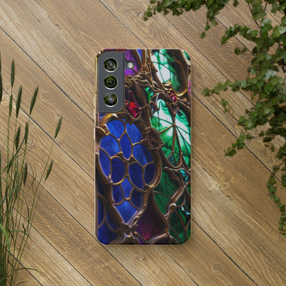 Eco-Friendly Biodegradable Phone Case - Stained Glass