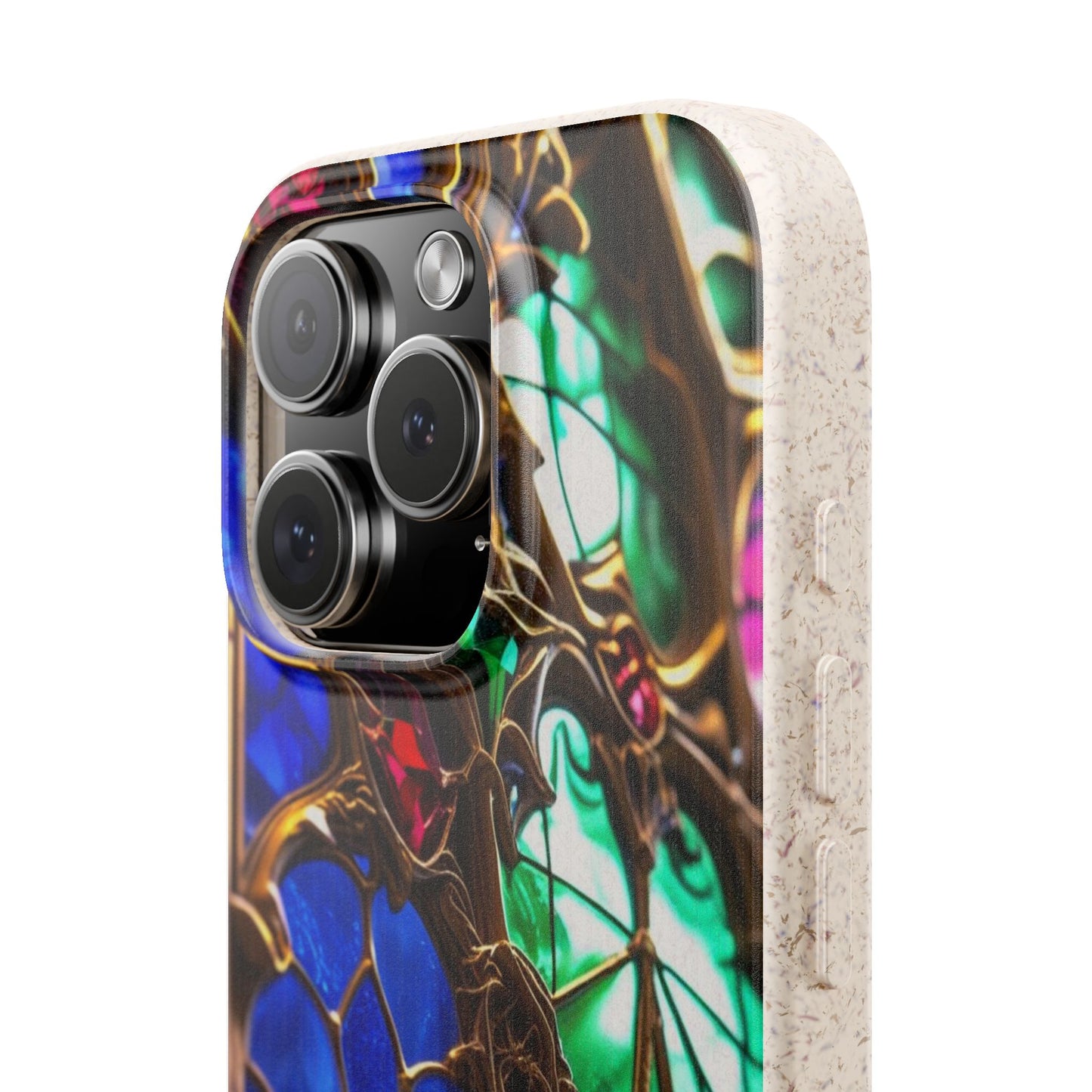 Eco-Friendly Biodegradable Phone Case - Stained Glass
