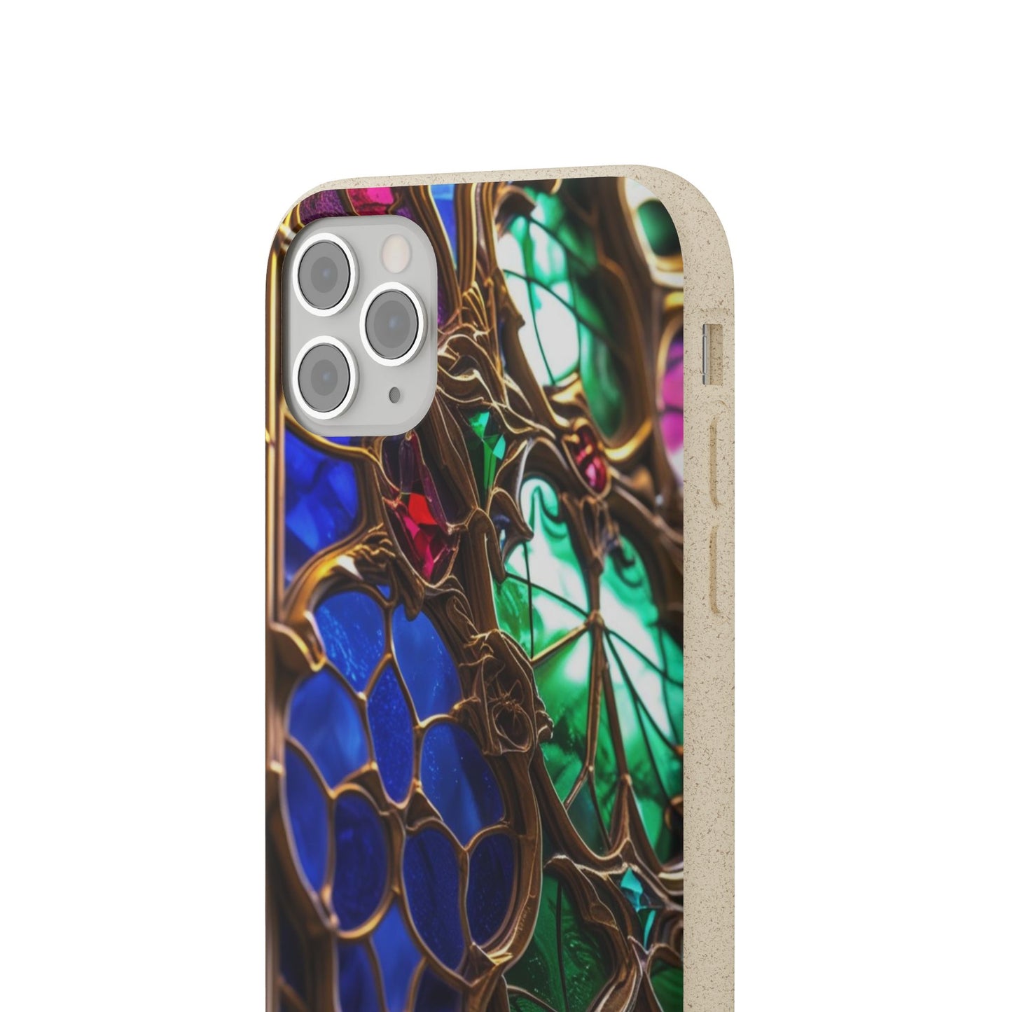 Eco-Friendly Biodegradable Phone Case - Stained Glass
