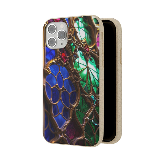 Eco-Friendly Biodegradable Phone Case - Stained Glass
