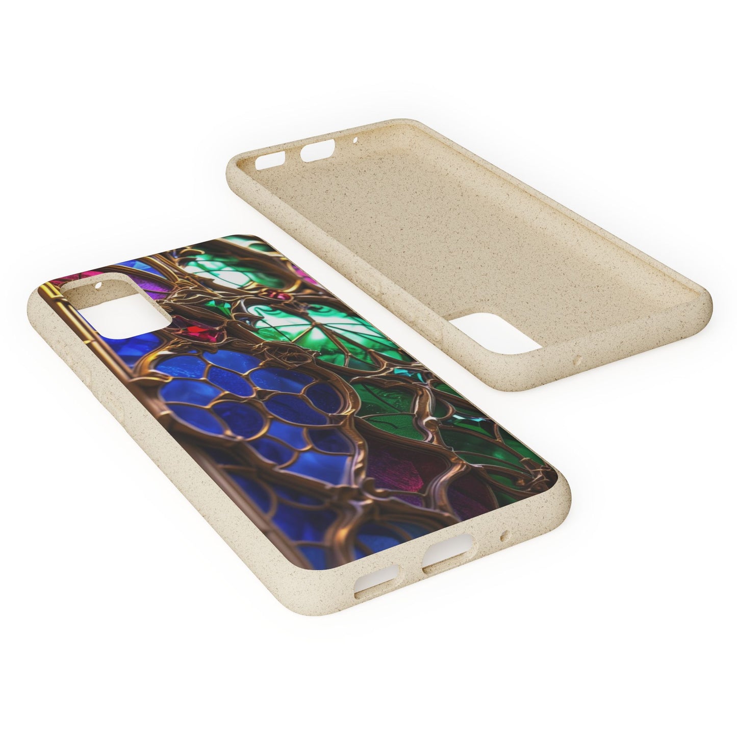 Eco-Friendly Biodegradable Phone Case - Stained Glass