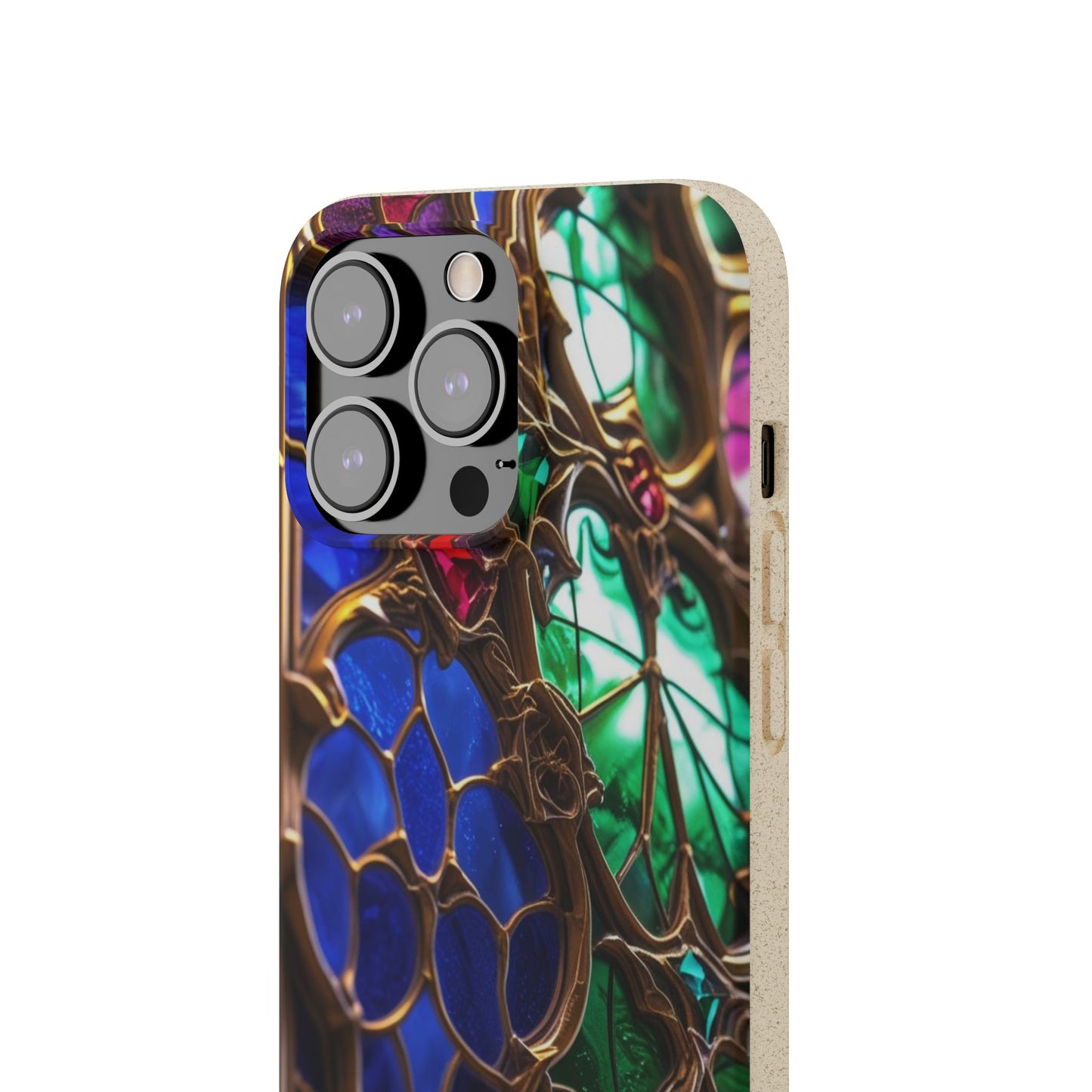Eco-Friendly Biodegradable Phone Case - Stained Glass