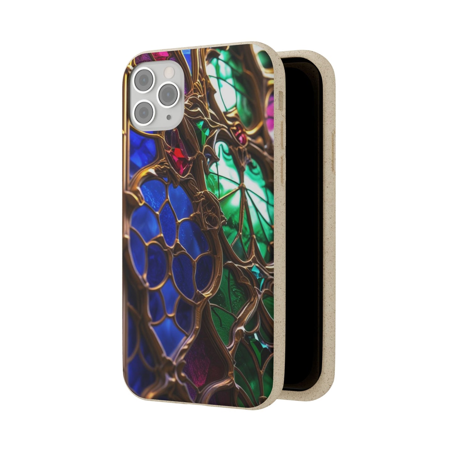 Eco-Friendly Biodegradable Phone Case - Stained Glass