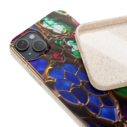Eco-Friendly Biodegradable Phone Case - Stained Glass