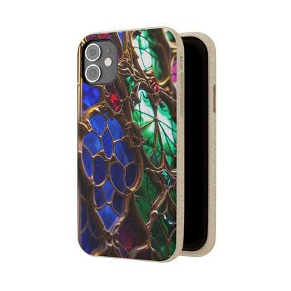 Eco-Friendly Biodegradable Phone Case - Stained Glass