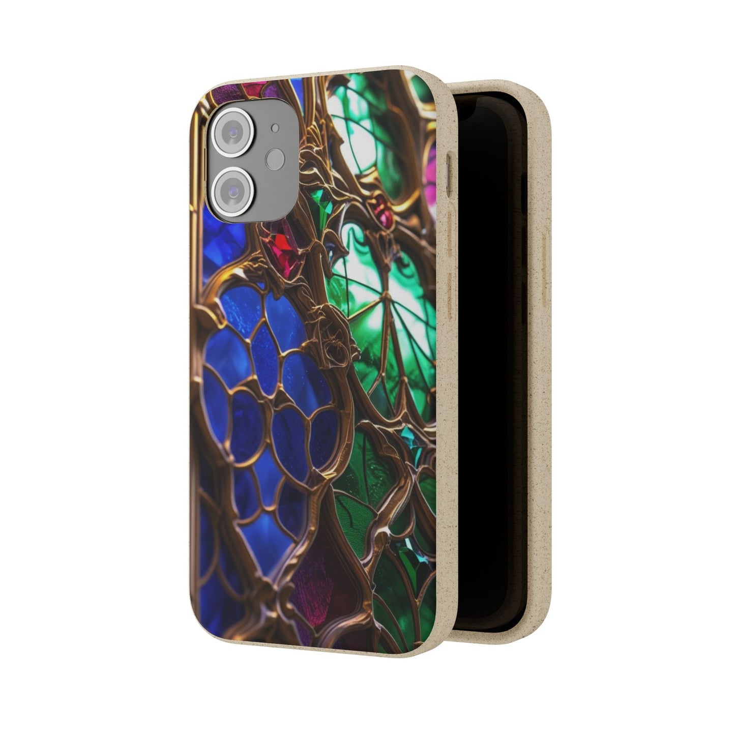 Eco-Friendly Biodegradable Phone Case - Stained Glass