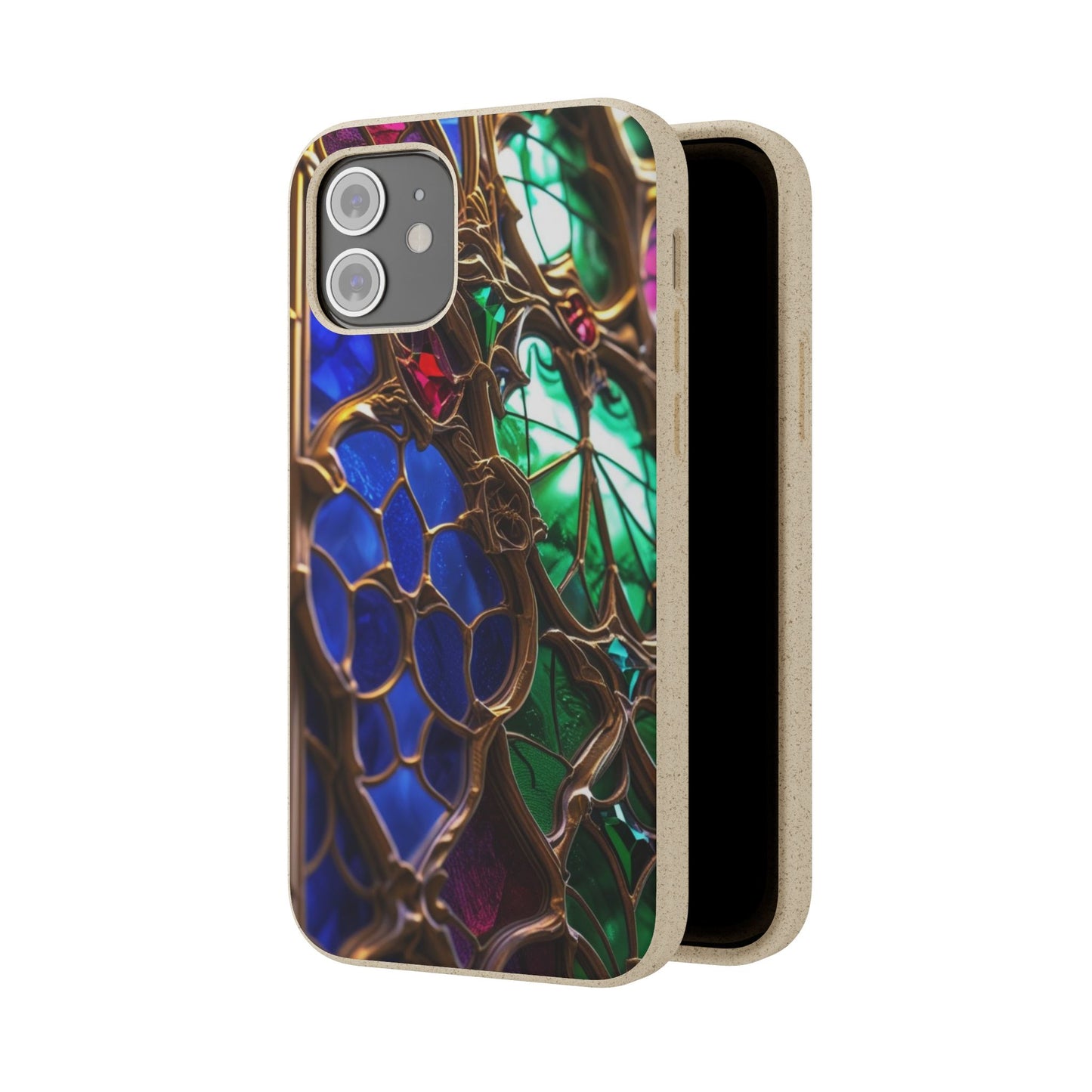 Eco-Friendly Biodegradable Phone Case - Stained Glass