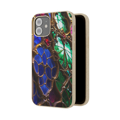 Eco-Friendly Biodegradable Phone Case - Stained Glass
