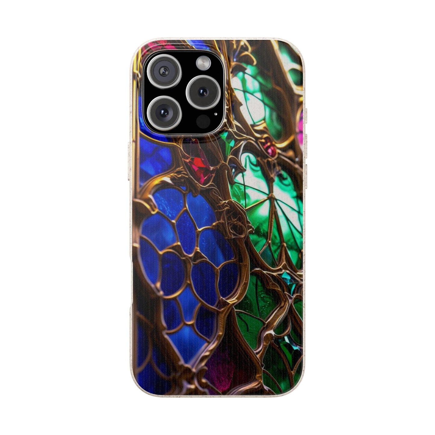 Eco-Friendly Biodegradable Phone Case - Stained Glass