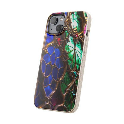 Eco-Friendly Biodegradable Phone Case - Stained Glass