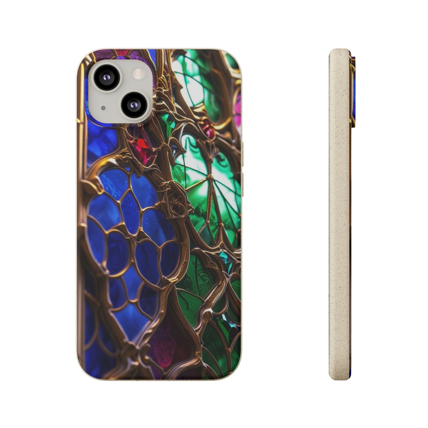 Eco-Friendly Biodegradable Phone Case - Stained Glass