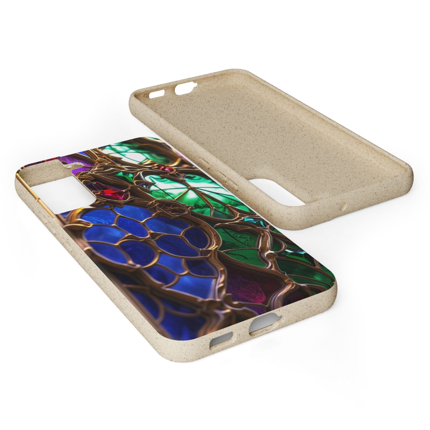 Eco-Friendly Biodegradable Phone Case - Stained Glass