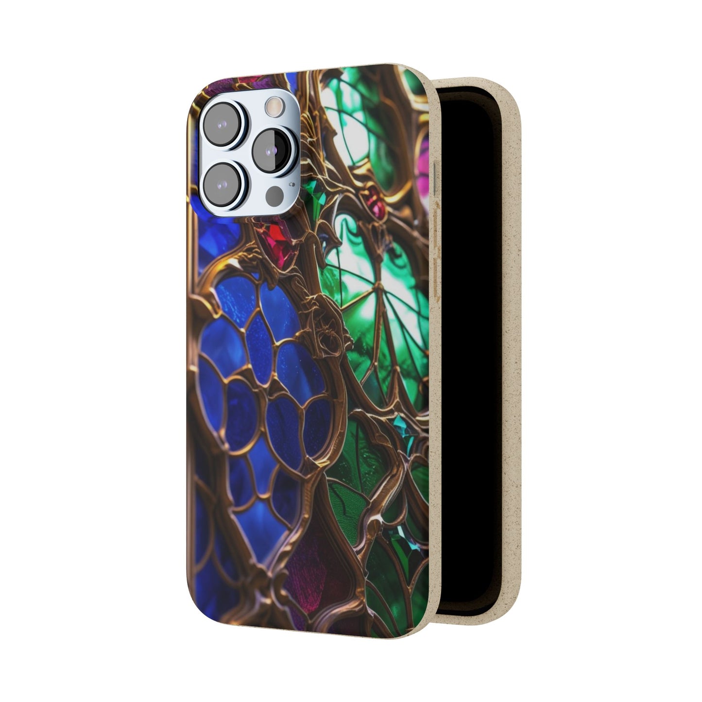 Eco-Friendly Biodegradable Phone Case - Stained Glass