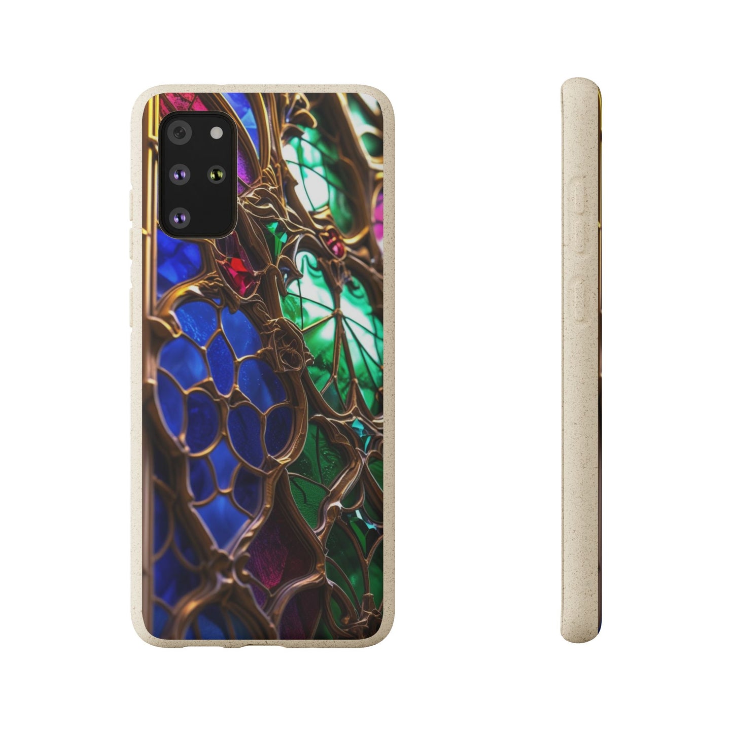 Eco-Friendly Biodegradable Phone Case - Stained Glass