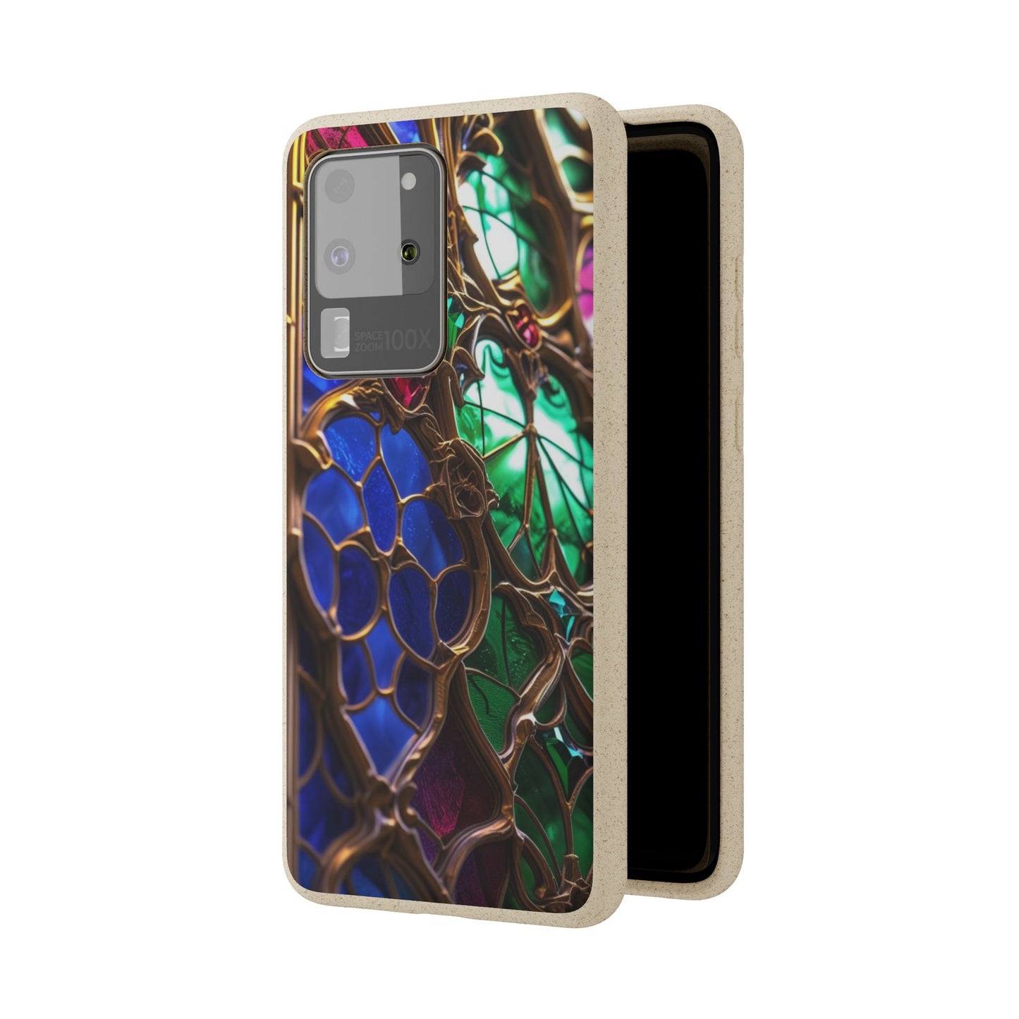 Eco-Friendly Biodegradable Phone Case - Stained Glass