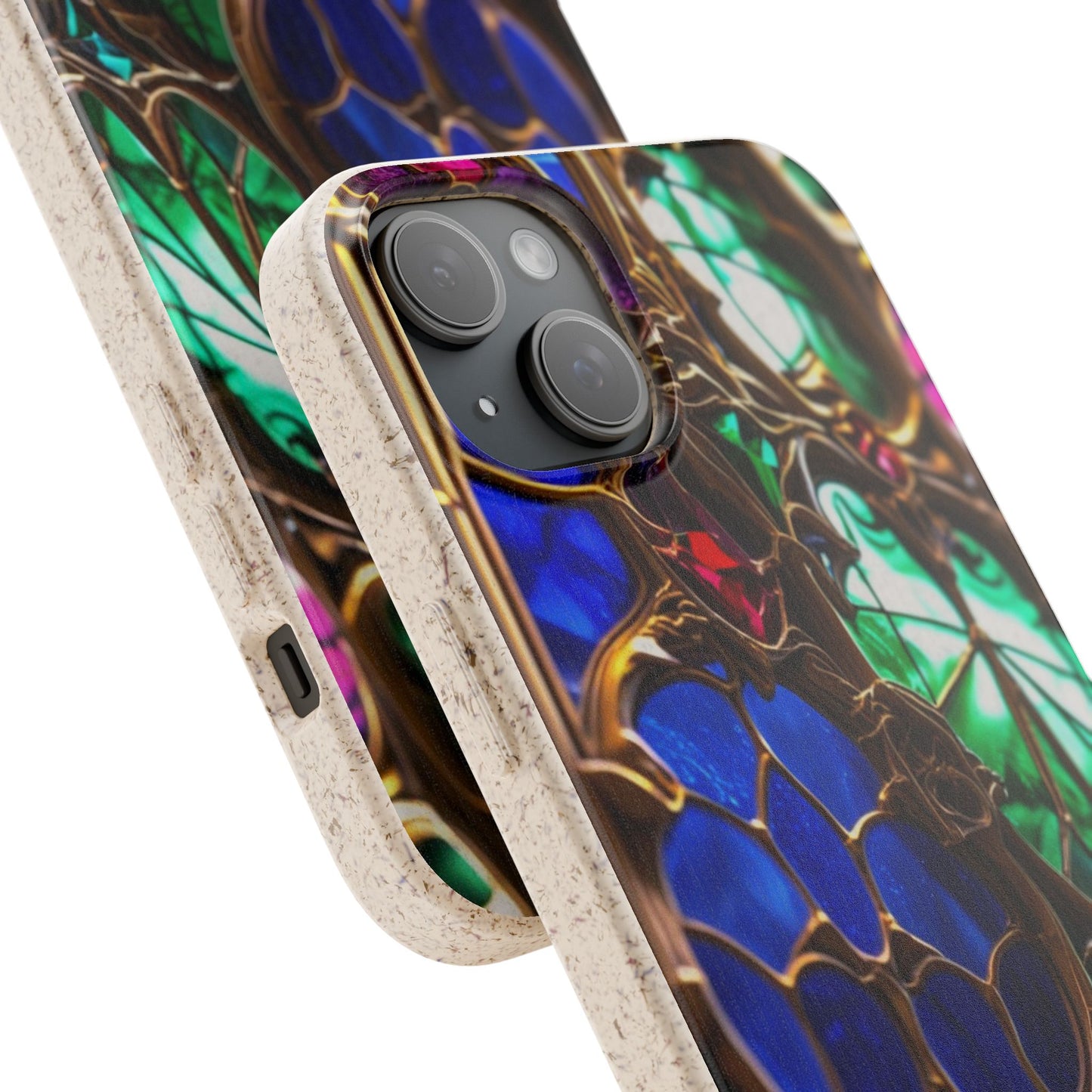 Eco-Friendly Biodegradable Phone Case - Stained Glass