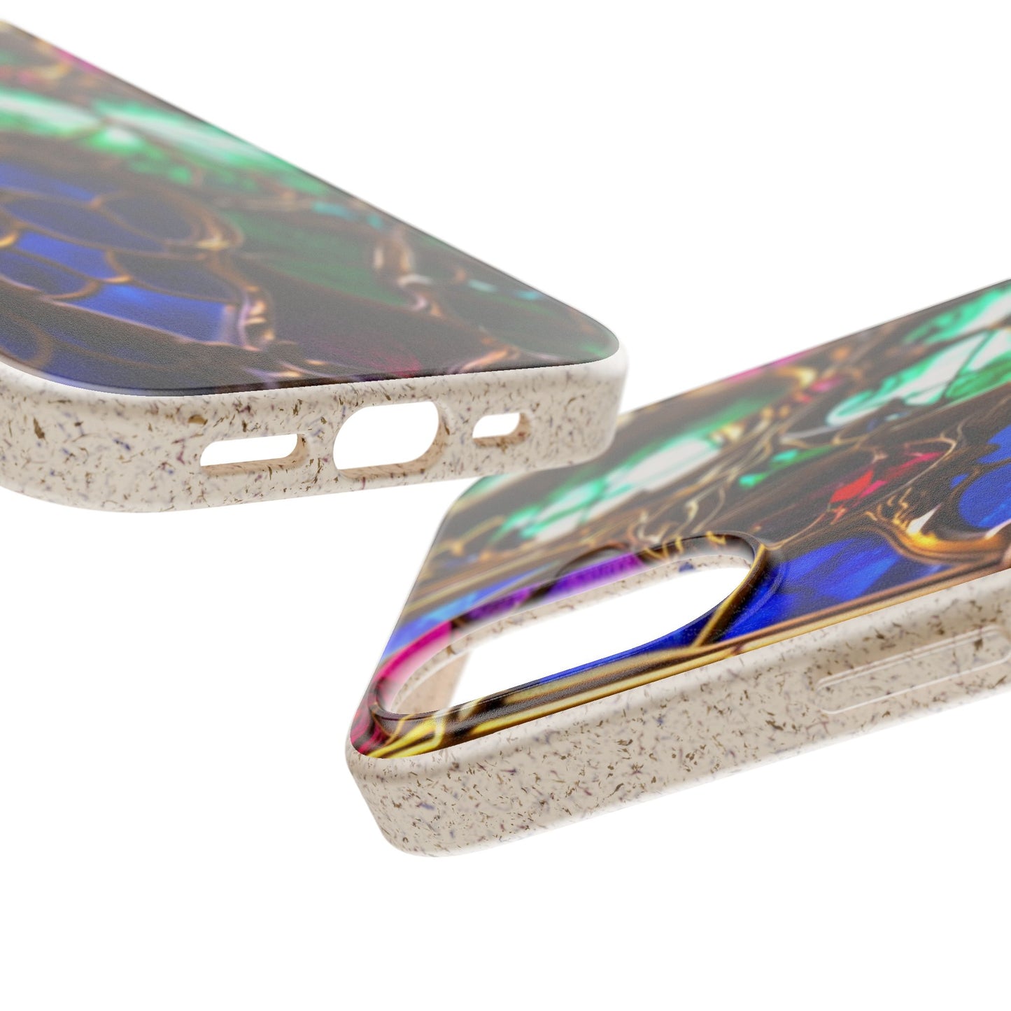 Eco-Friendly Biodegradable Phone Case - Stained Glass