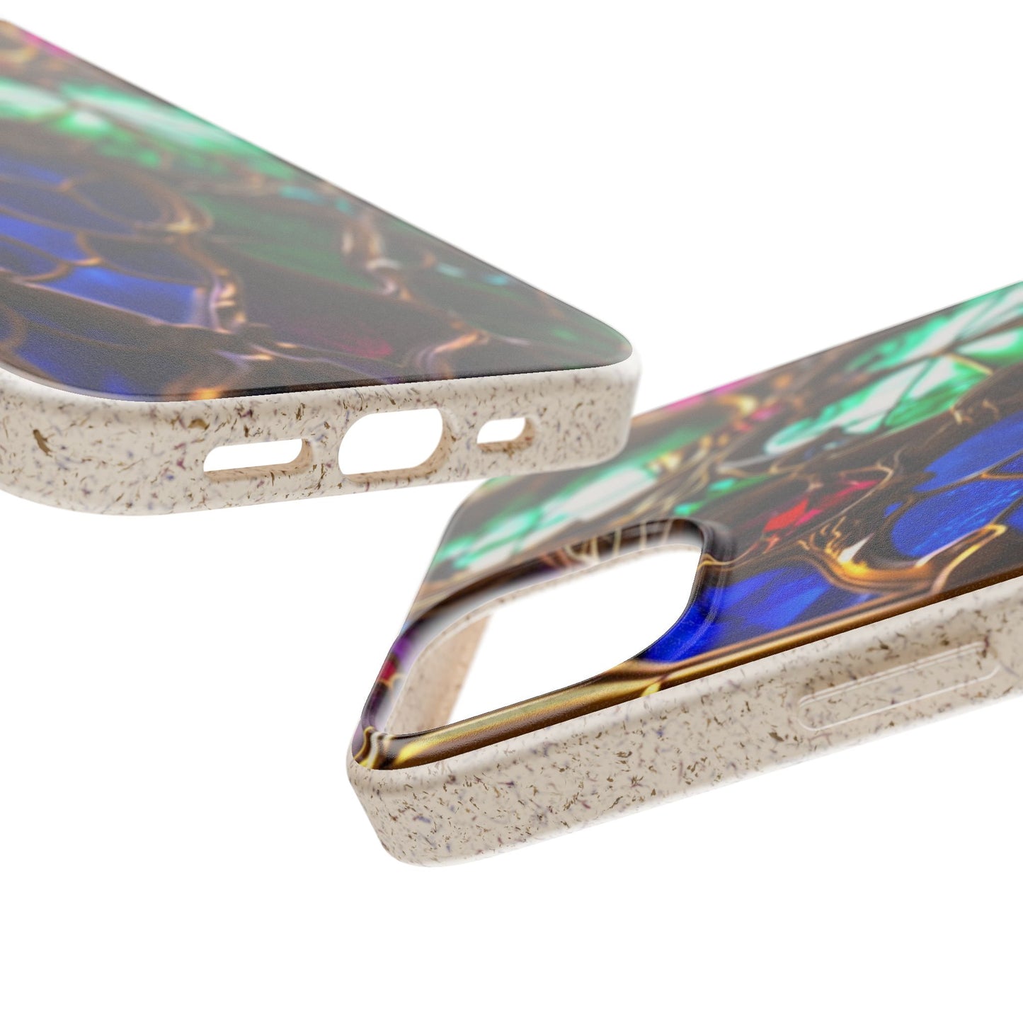 Eco-Friendly Biodegradable Phone Case - Stained Glass