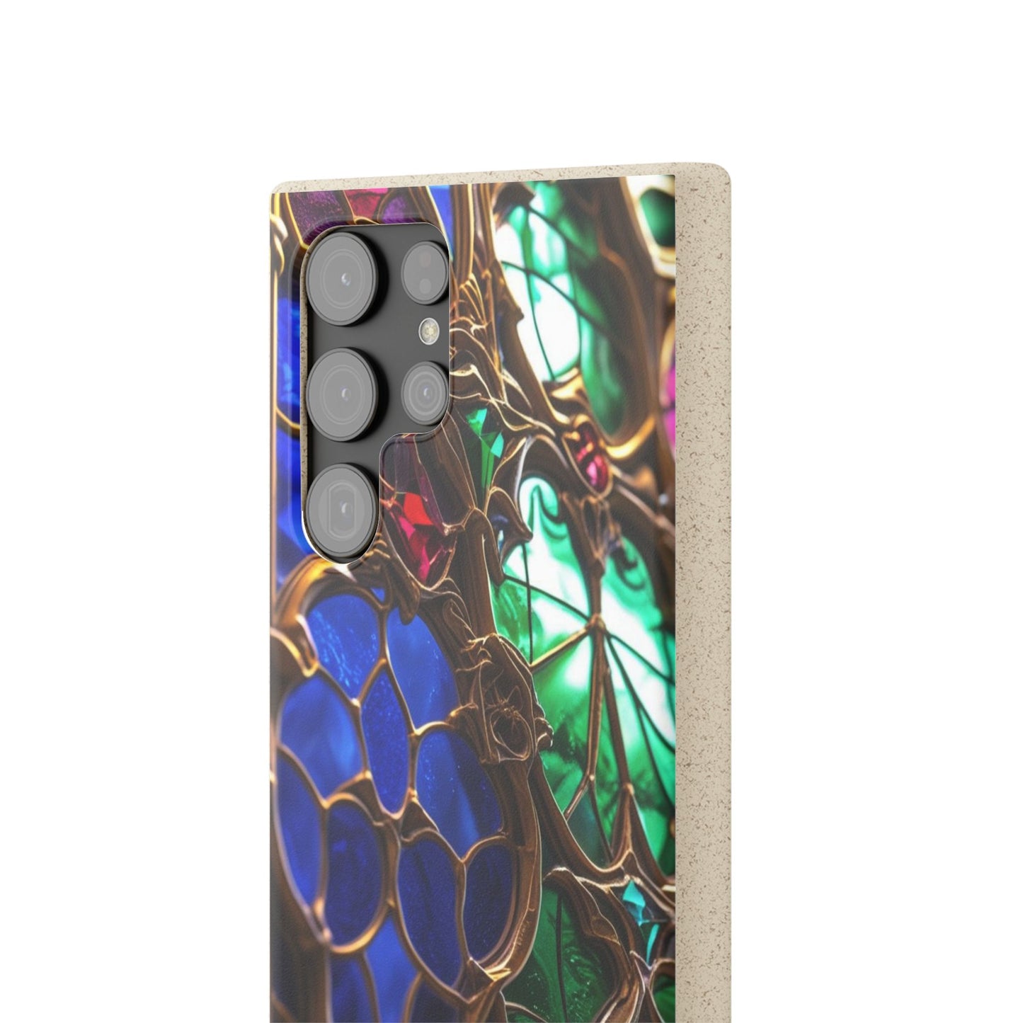 Eco-Friendly Biodegradable Phone Case - Stained Glass