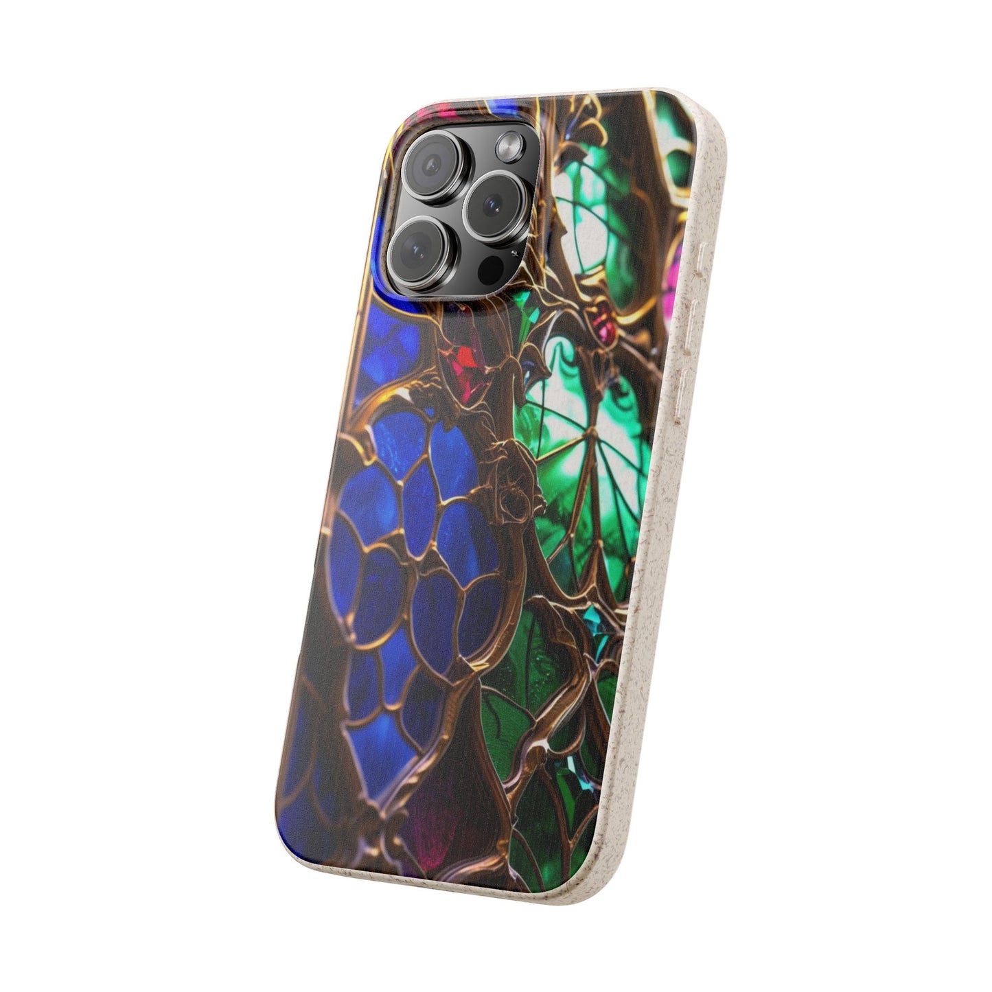 Eco-Friendly Biodegradable Phone Case - Stained Glass