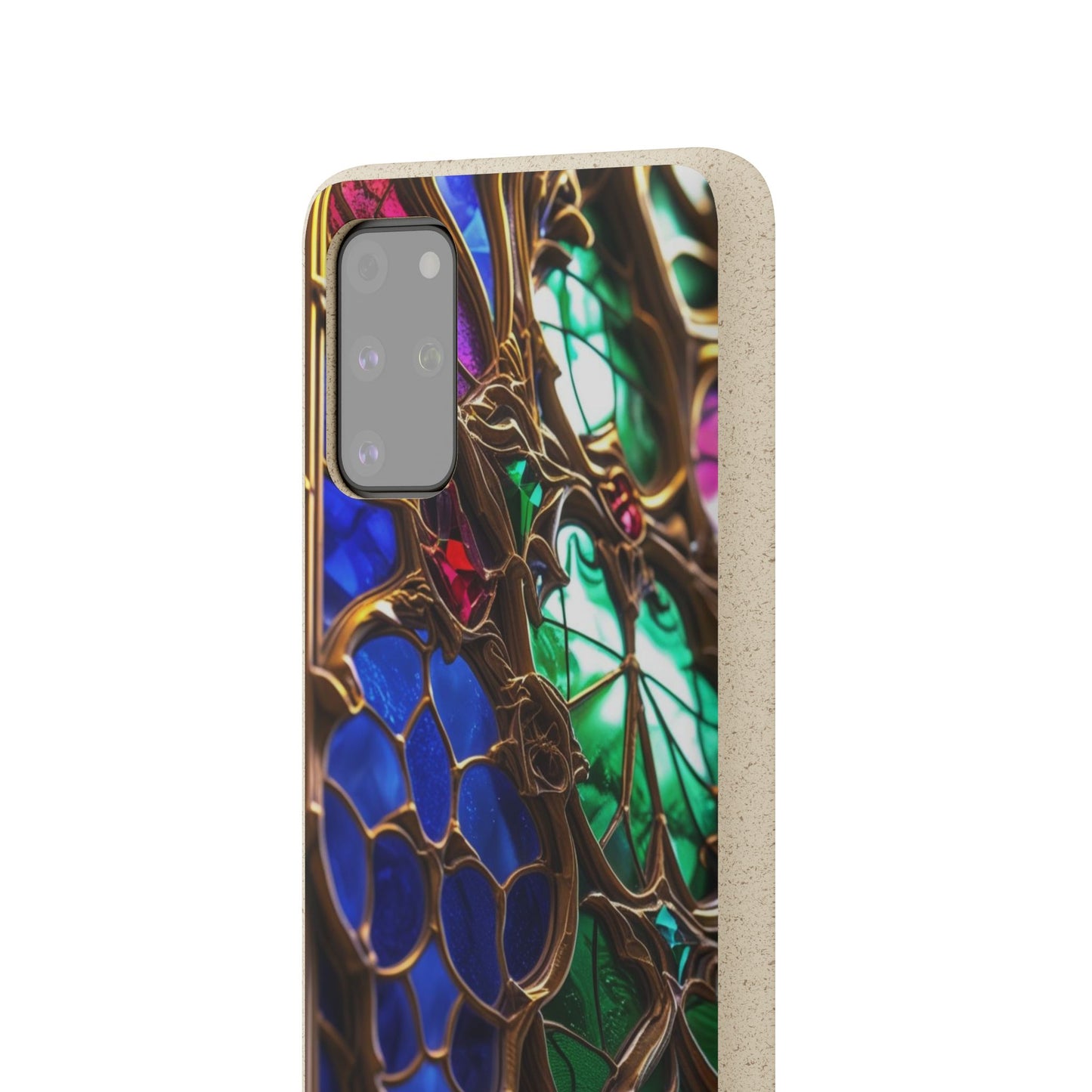 Eco-Friendly Biodegradable Phone Case - Stained Glass