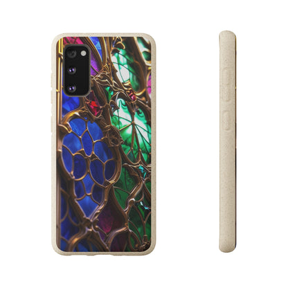 Eco-Friendly Biodegradable Phone Case - Stained Glass